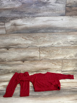 Cat & Jack 2pc Shirt & Bottoms Set Red sz 18m