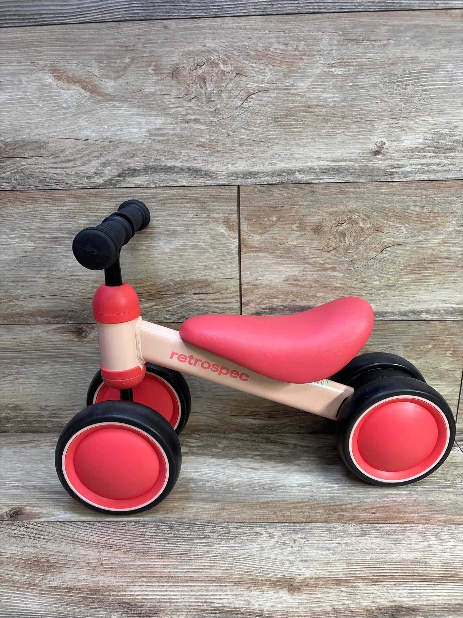 RetroSpec Cricket Mini 6'' Balance Bike in Blush