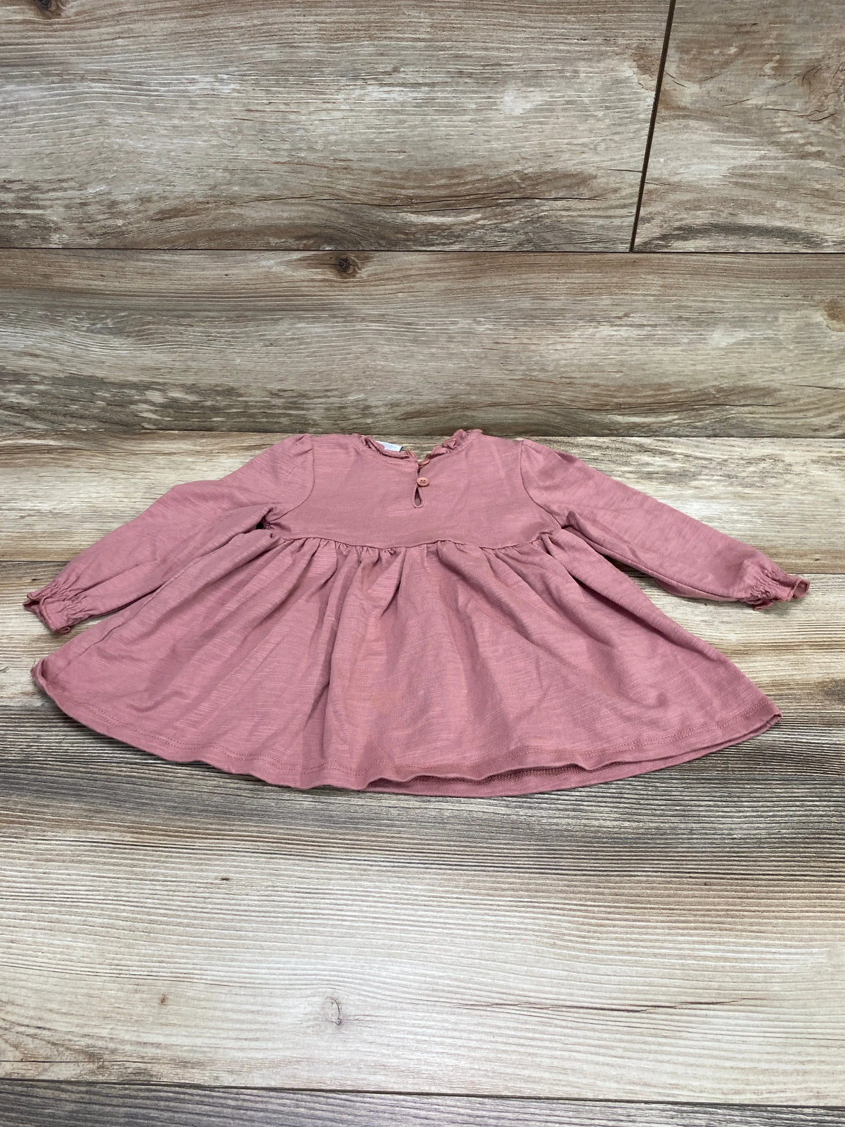 Tahari Smocked Top Pink sz 24m