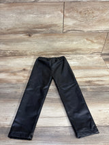 Nicole Miller Faux Leather Pants Black sz 4T