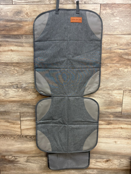 Love Car Life Car Seat Protector, Grey - Me n Mommy To Be