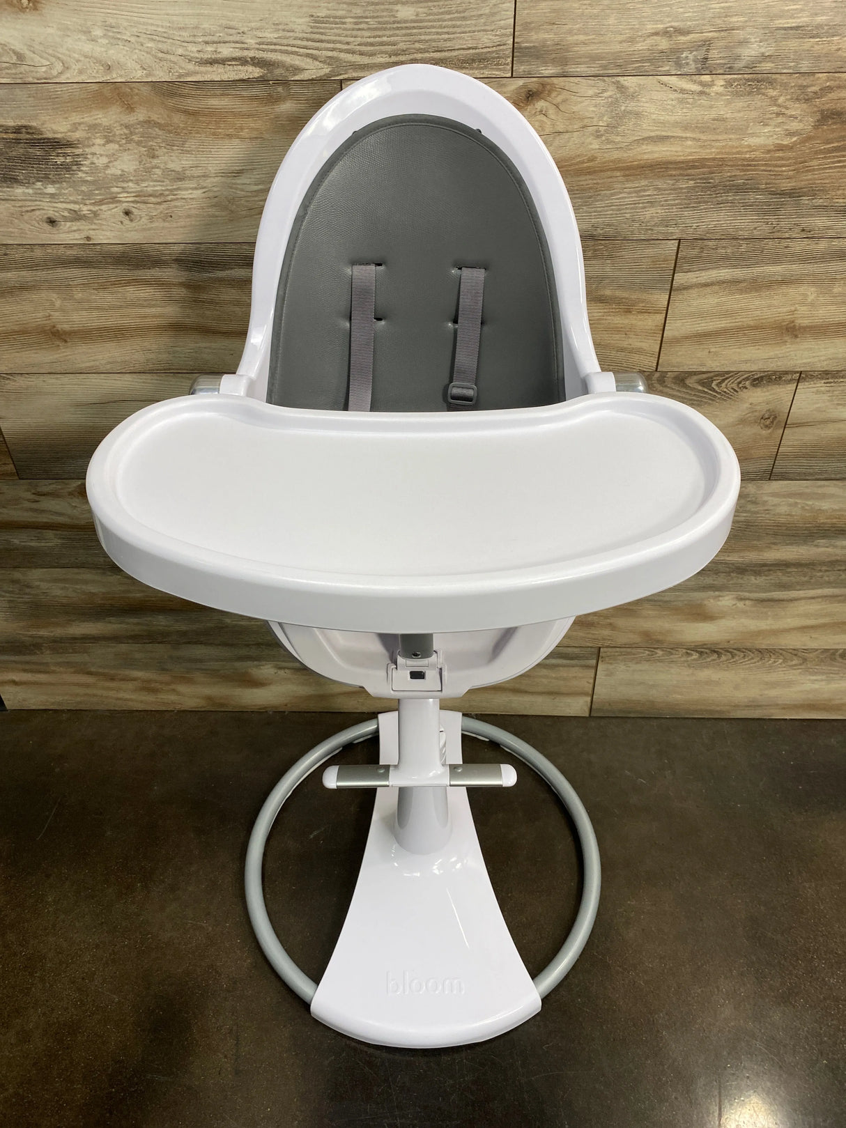 Bloom Fresco High Chair + Insert in Chrome Grey