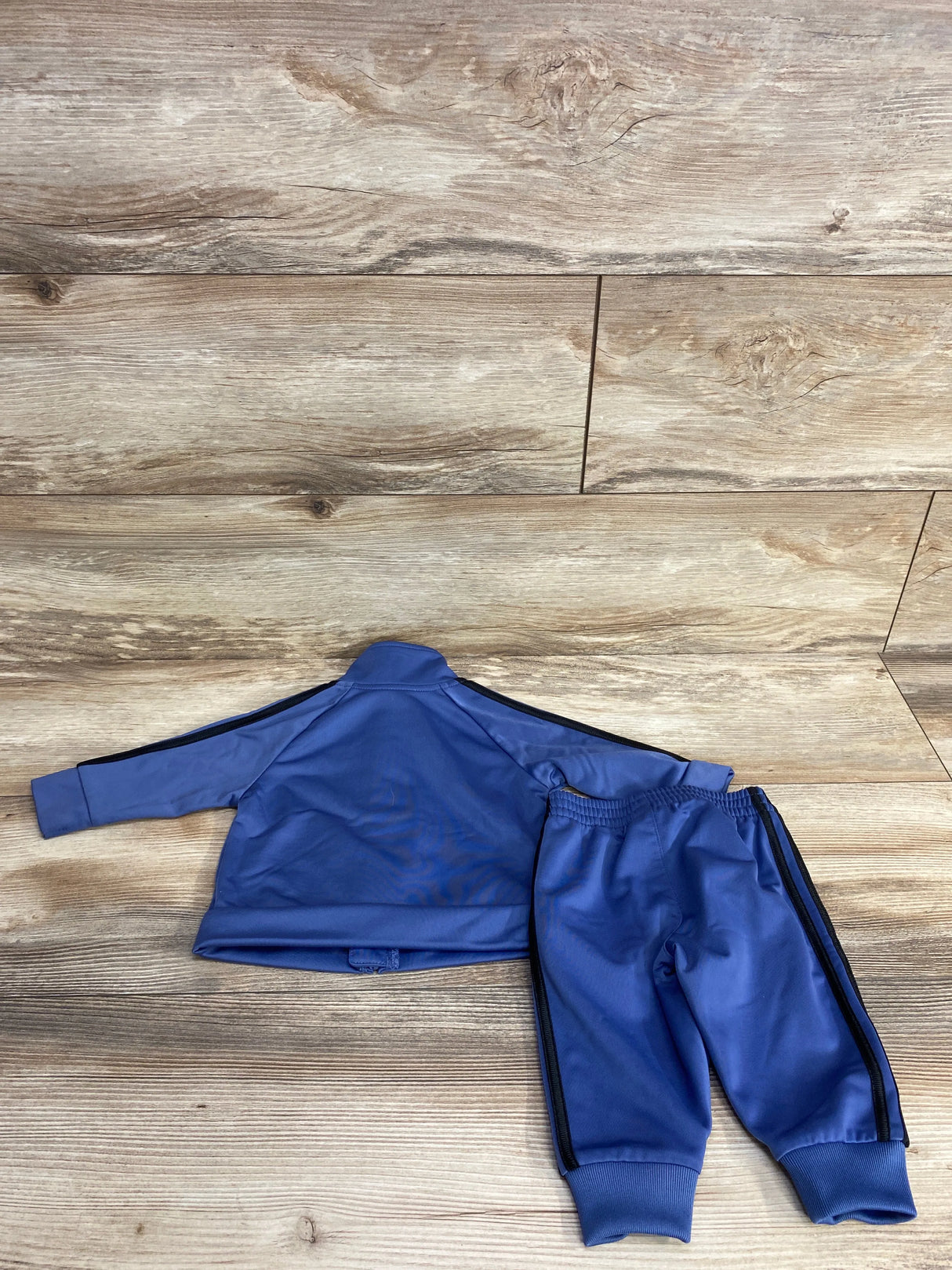 Adidas 2pc Track Suit Set Blue sz 3m