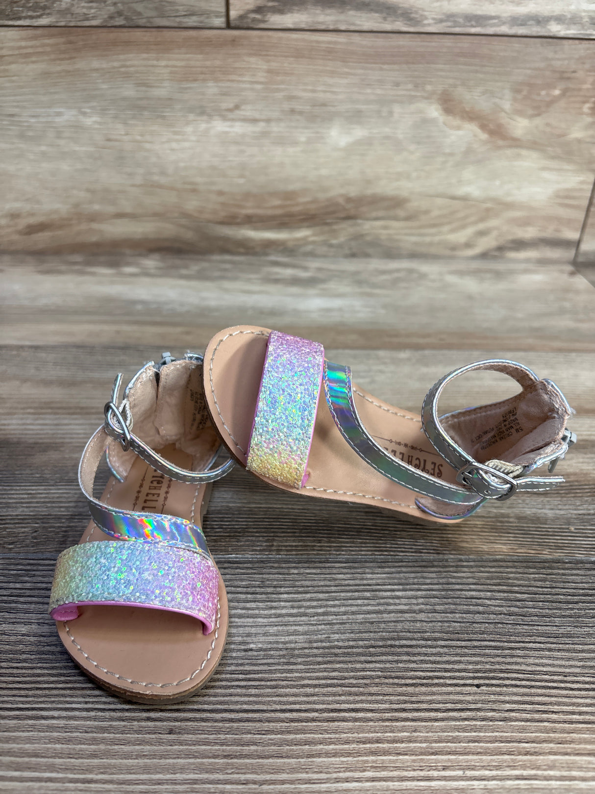 Seychelles Metallic Sandals sz 5c