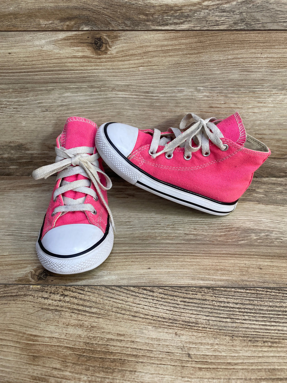 Converse Chuck Taylor All Star High Top Sneakers Hot Pink Sz 9c