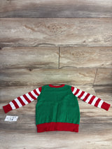 NEW The Grinch Christmas Knit Sweatshirt Red sz 3T
