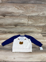 NEW Carter's Moose Sweatshirt Navy sz 24m