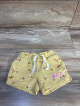 Baby Gap Drawstring Shorts Yellow sz 3-6m