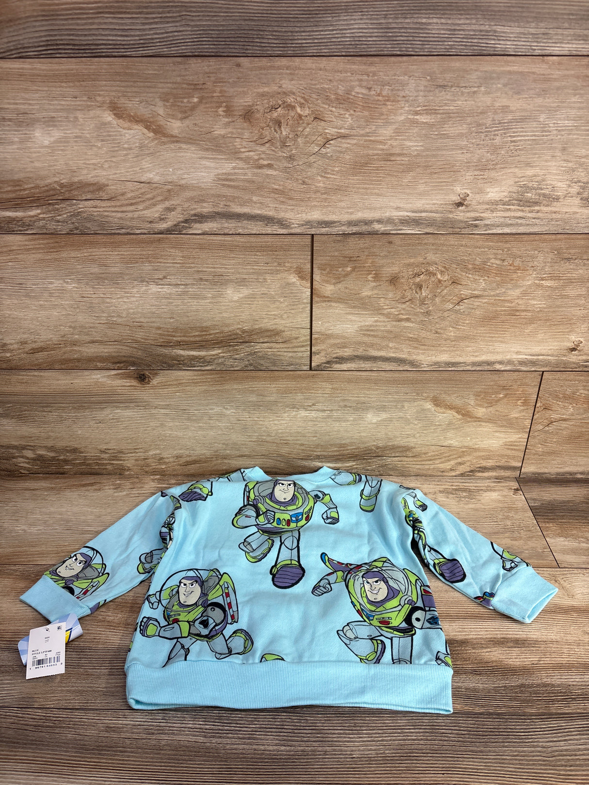 NEW Disney Toy Story Buzz Lightyear Sweatshirt Blue sz 2T