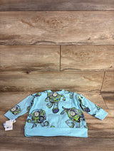 NEW Disney Toy Story Buzz Lightyear Sweatshirt Blue sz 2T