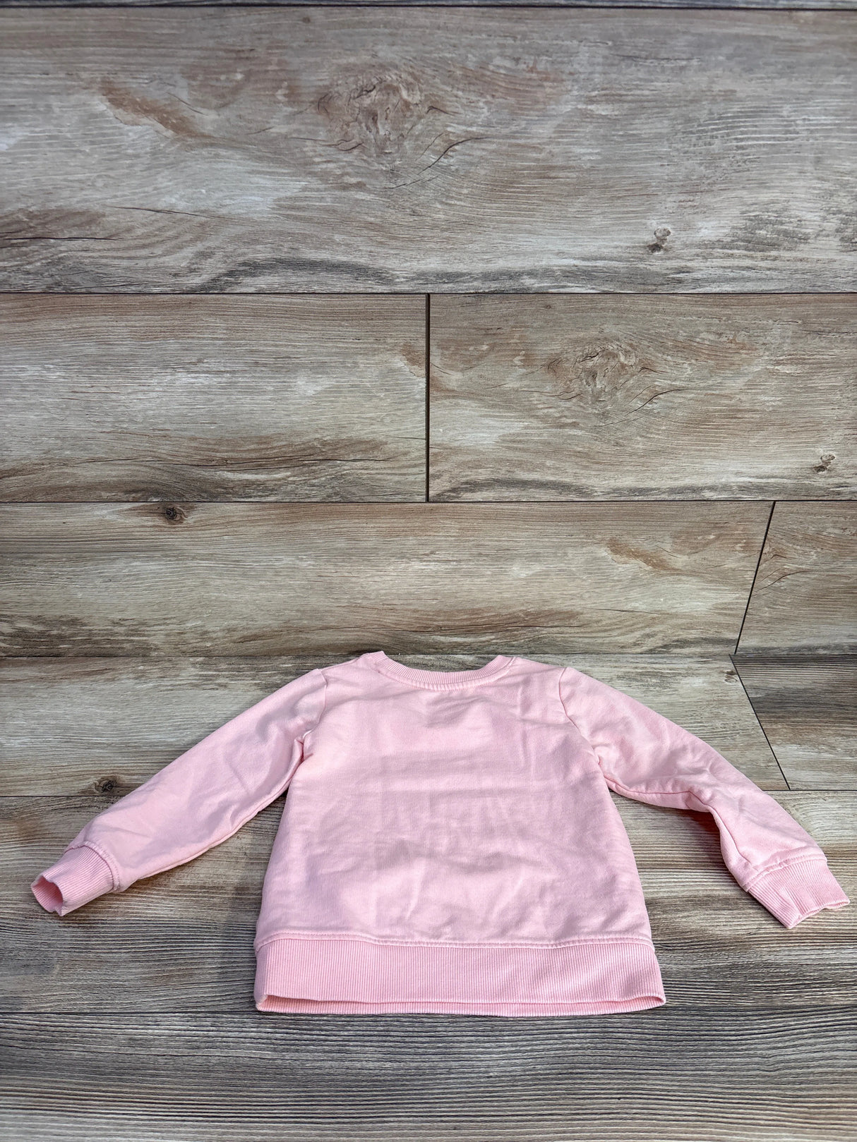 Cat & Jack Happy As Can Bee Pull Over Sweater Pink sz 2T