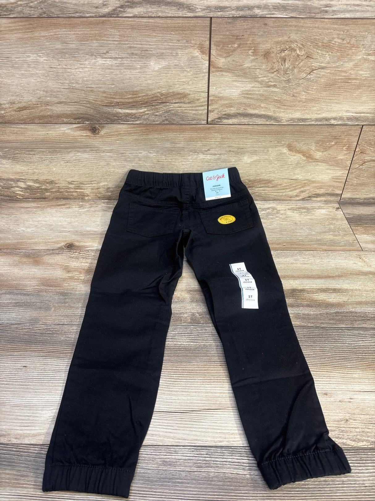 NEW Cat & Jack Woven Joggers Black sz 5T