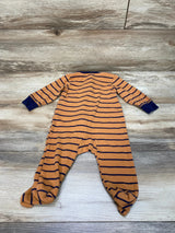 Carter's Striped Dino Sleeper Brown sz 6m