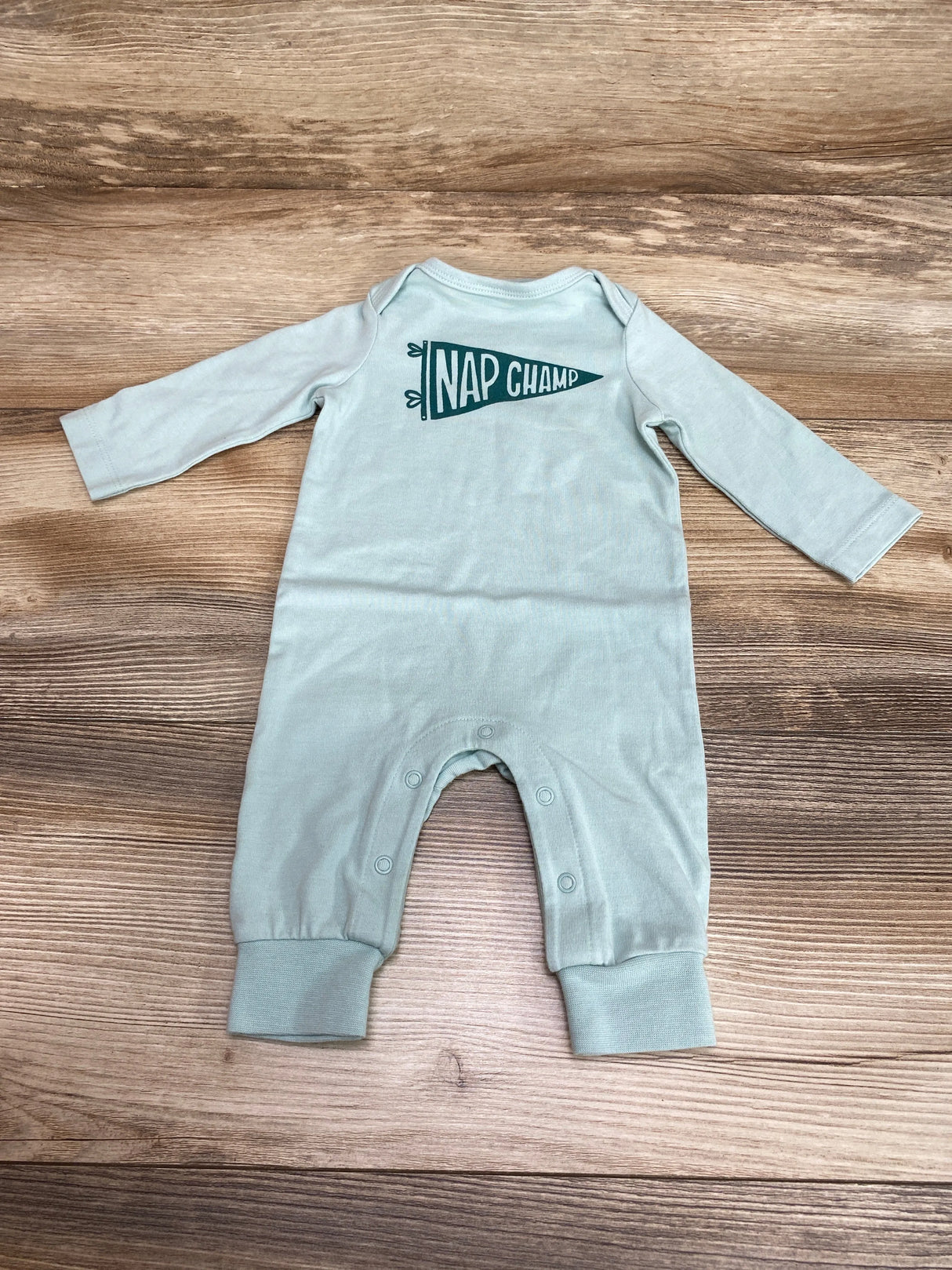 Cat & Jack Nap Champ Coverall Mint sz Newborn