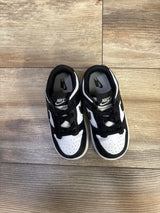 Nike Dunk Low TD 'Black White' Sneakers sz 8c
