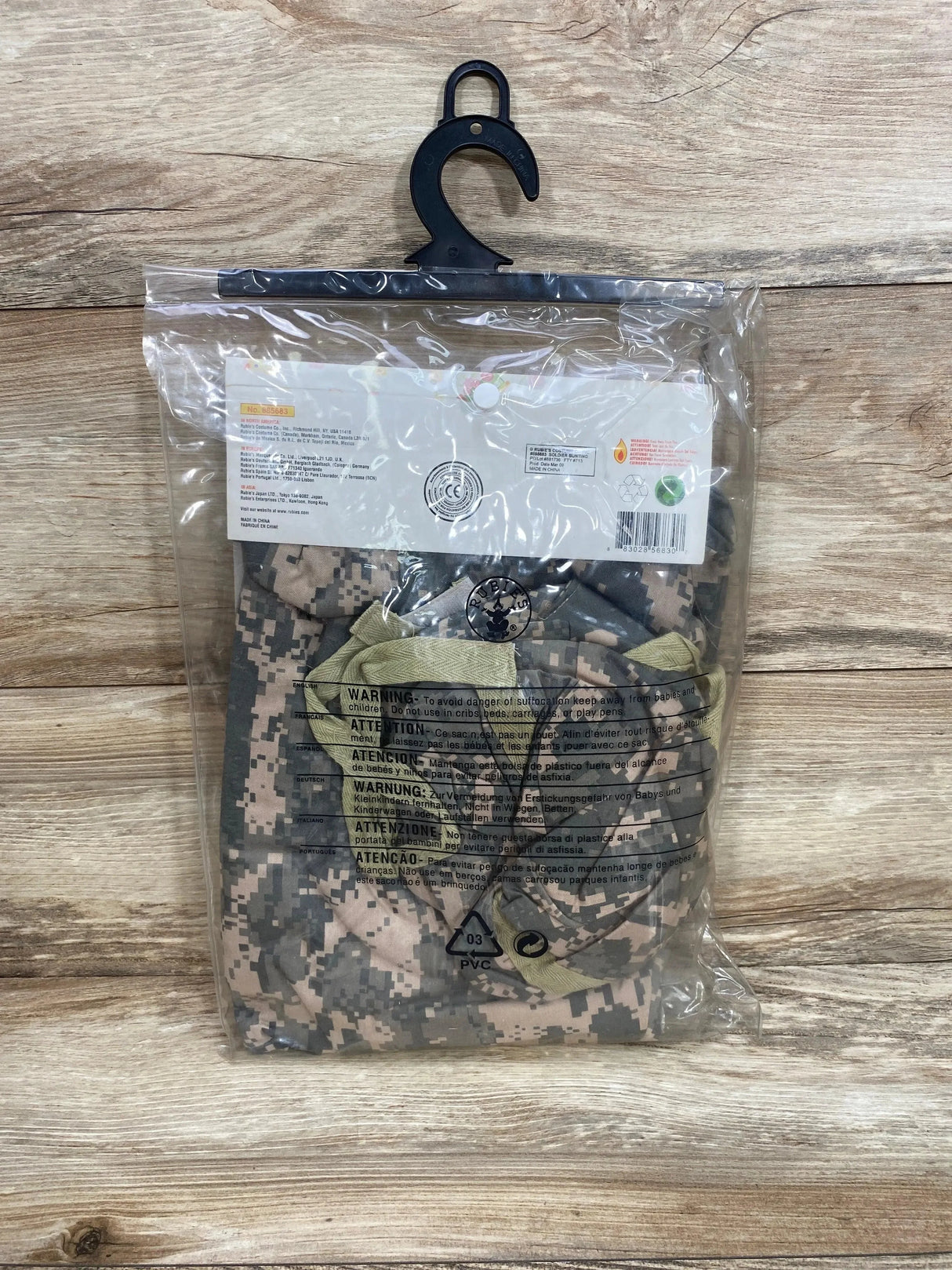 Rubie's NEW Soldier Bunting Costume sz 0-9m - Me 'n Mommy To Be