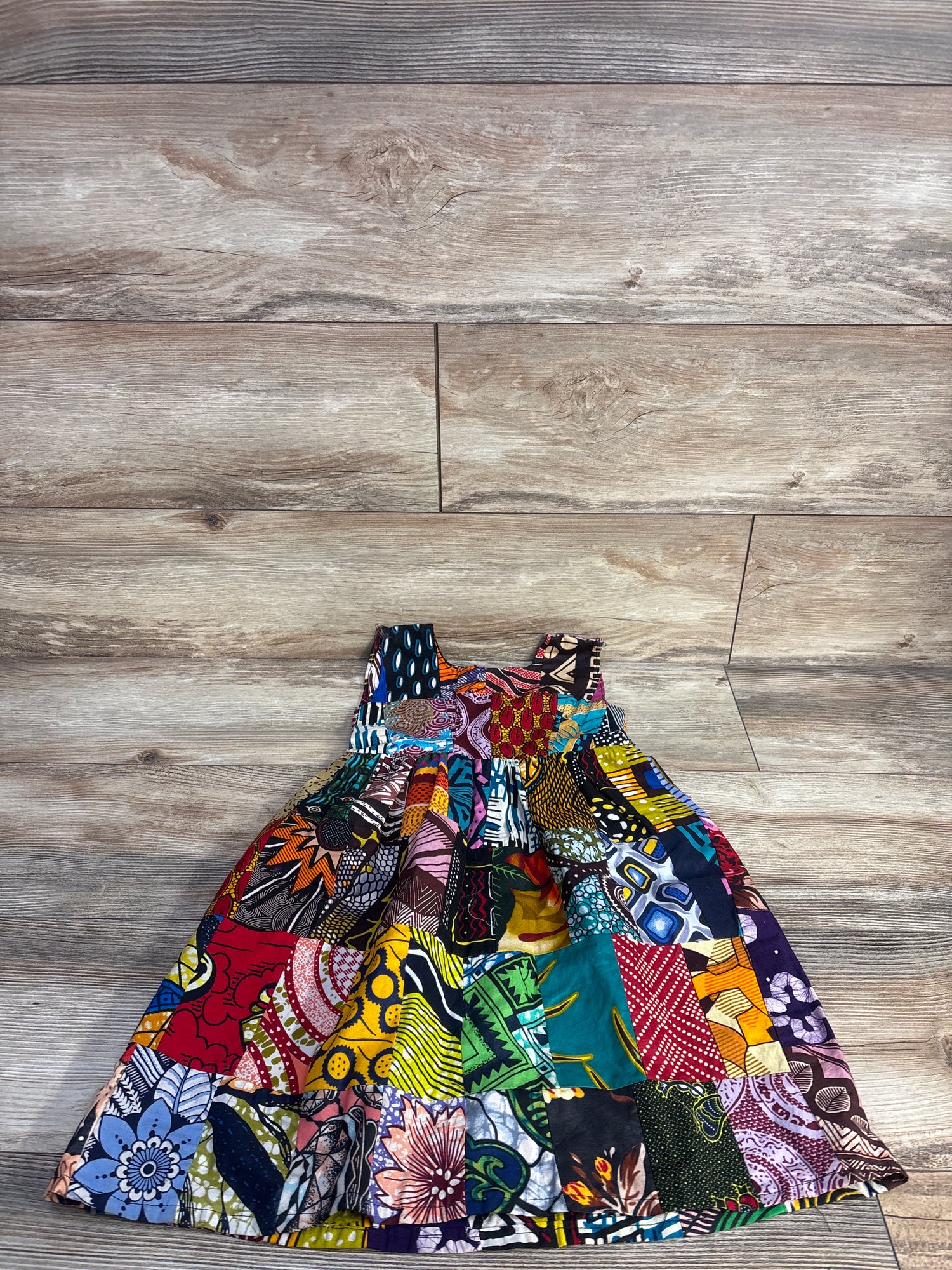 Handmade Patch Dress Black sz 5T