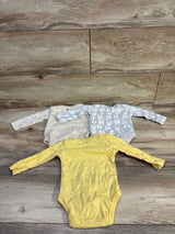Champion 3pk Bodysuit Set Yellow sz 6m