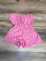 Old Navy Floral Romper Pink sz 5T