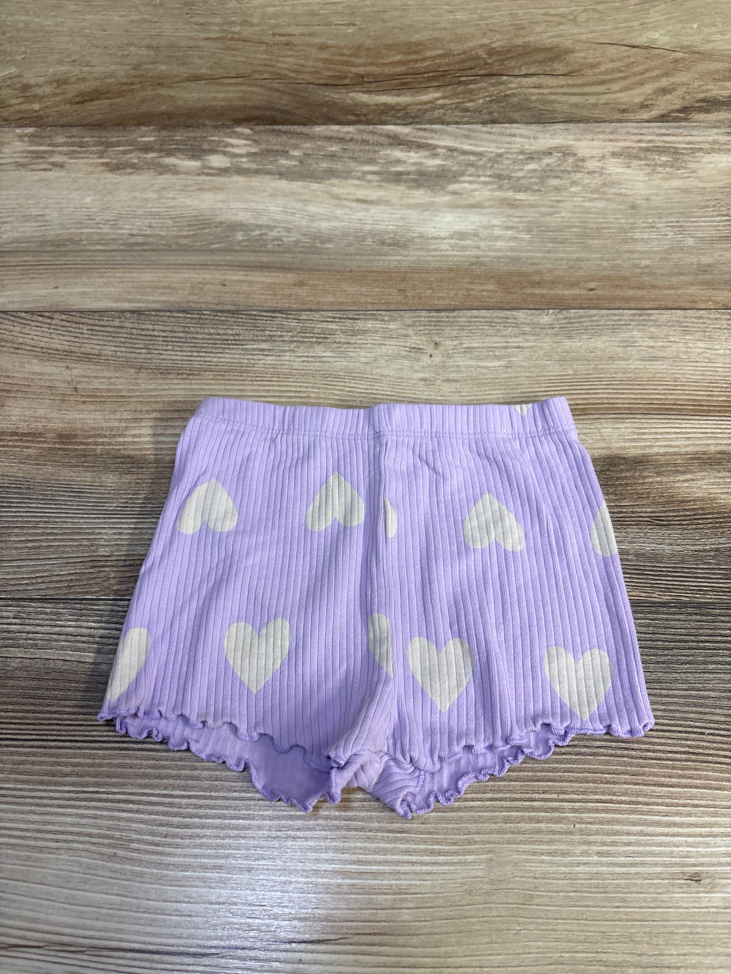 Cat & Jack Ribbed Bike Shorts Purple sz 18m