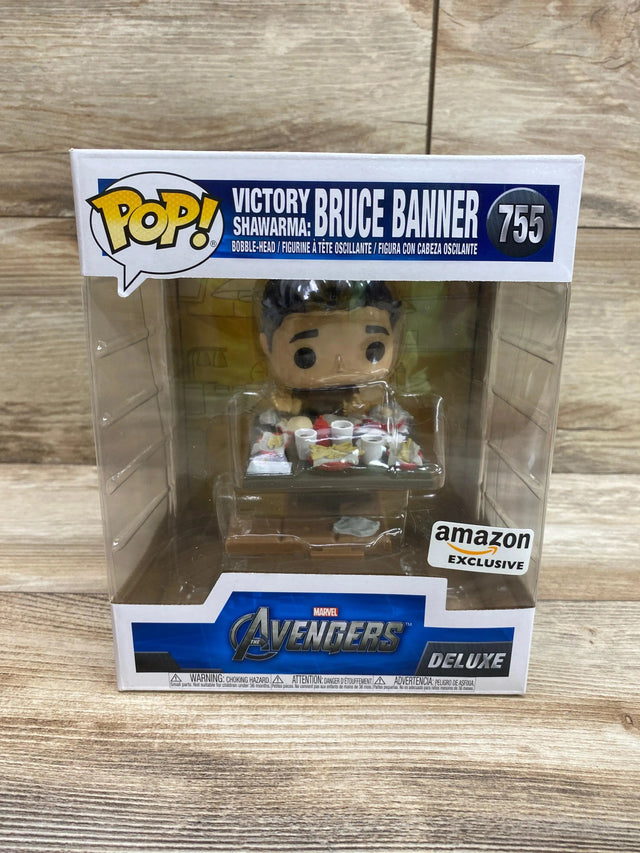 Funko Pop! Bruce Banner, Deluxe, Marvel: Avengers Victory Shawarma #755 - Me 'n Mommy To Be