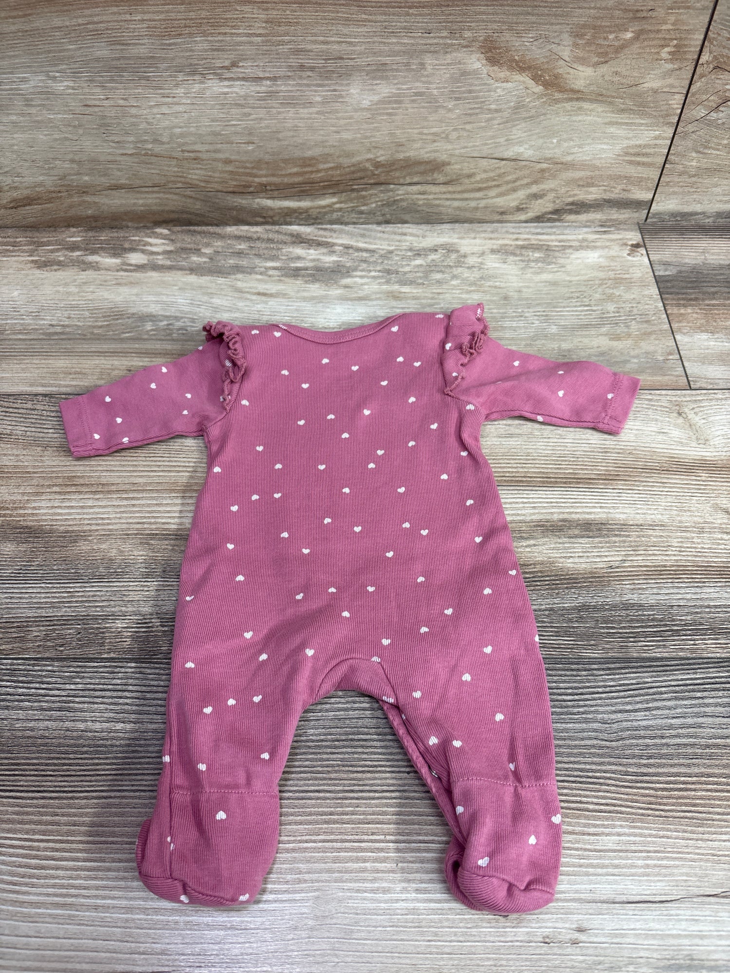 Ever & Ever Footed Coverall Pink sz Preemie