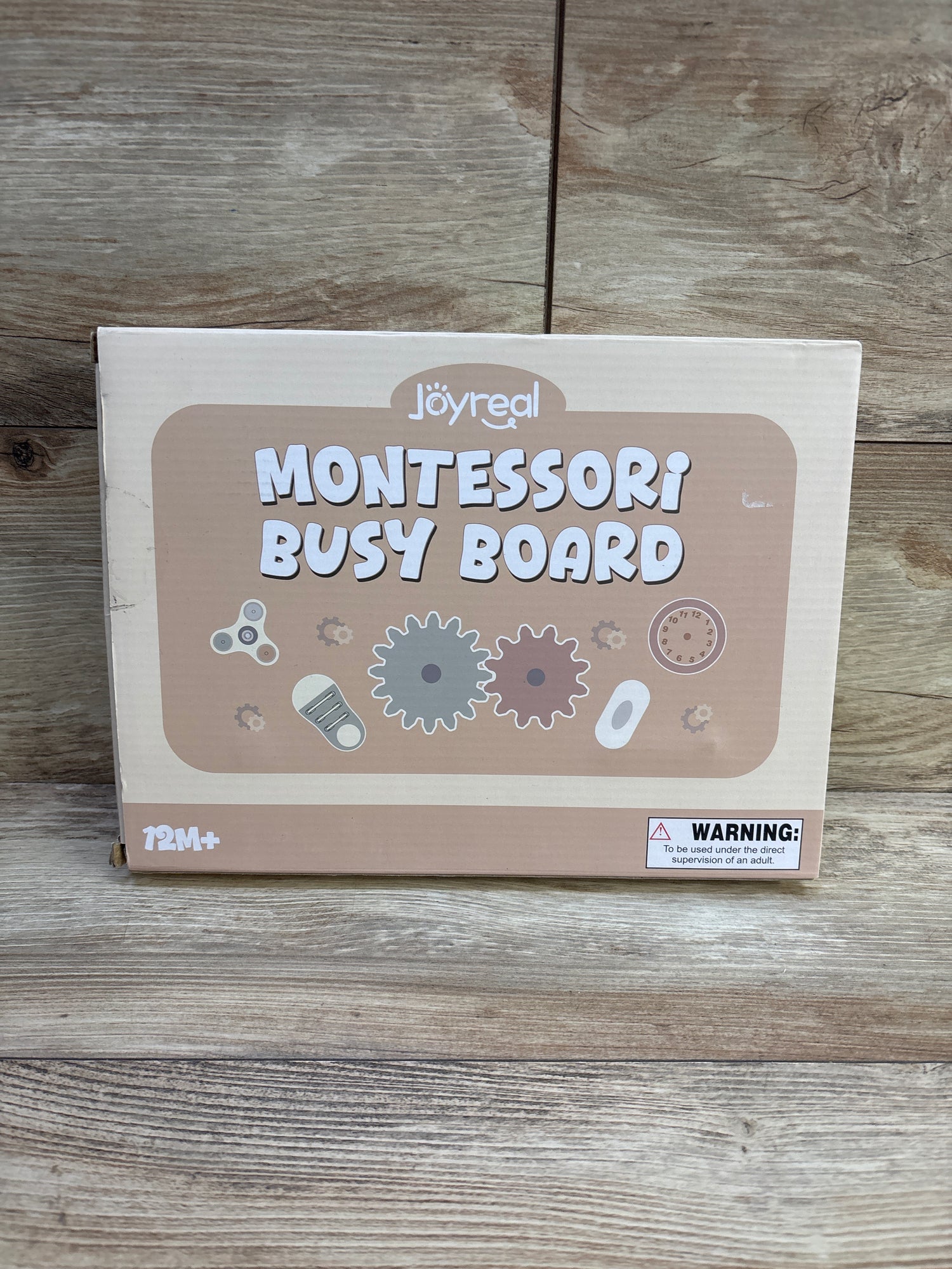 Joyreal 10-in-1 Montessori Wooden Busy Board