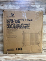 Summer Infant Metal Banister & Stair Safety Gate in White 31" - 46"
