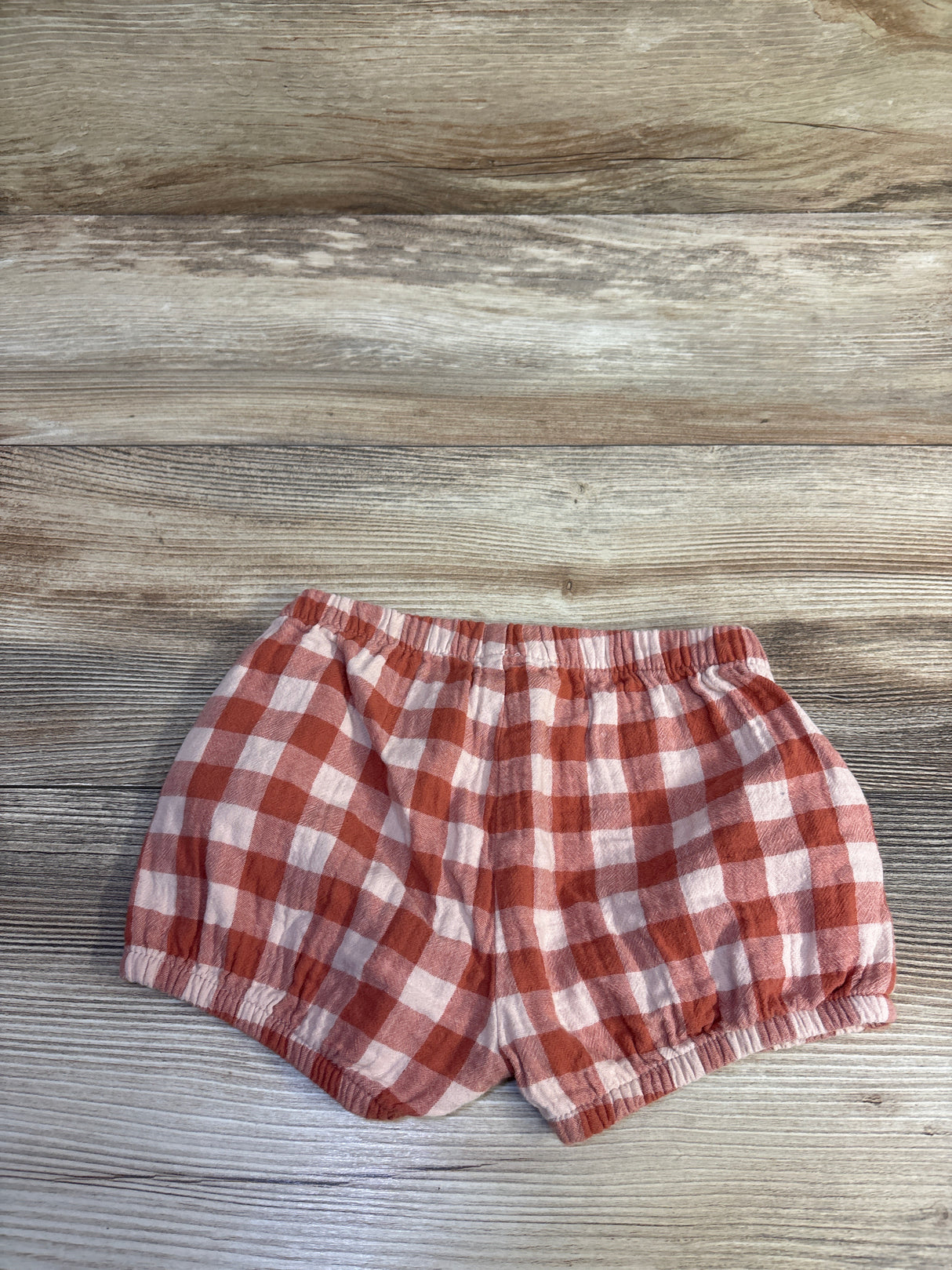 NEW Cloud Island Gauze Pull-On Shorts Red sz 12m