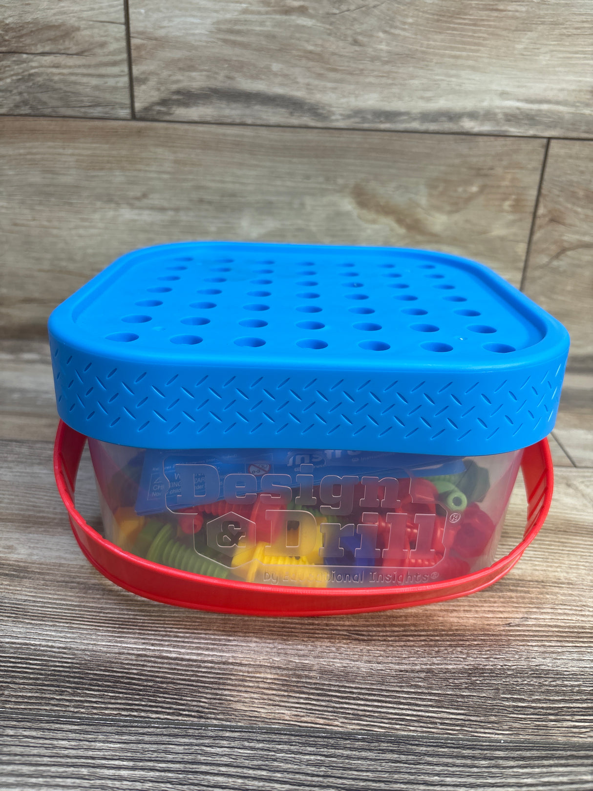 Educational Insights Design & Drill Bolt-It Bucket