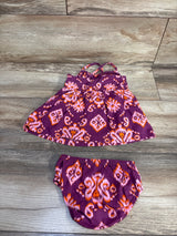 Carter's 2pc Dress & Bloomers Set Purple sz 6m