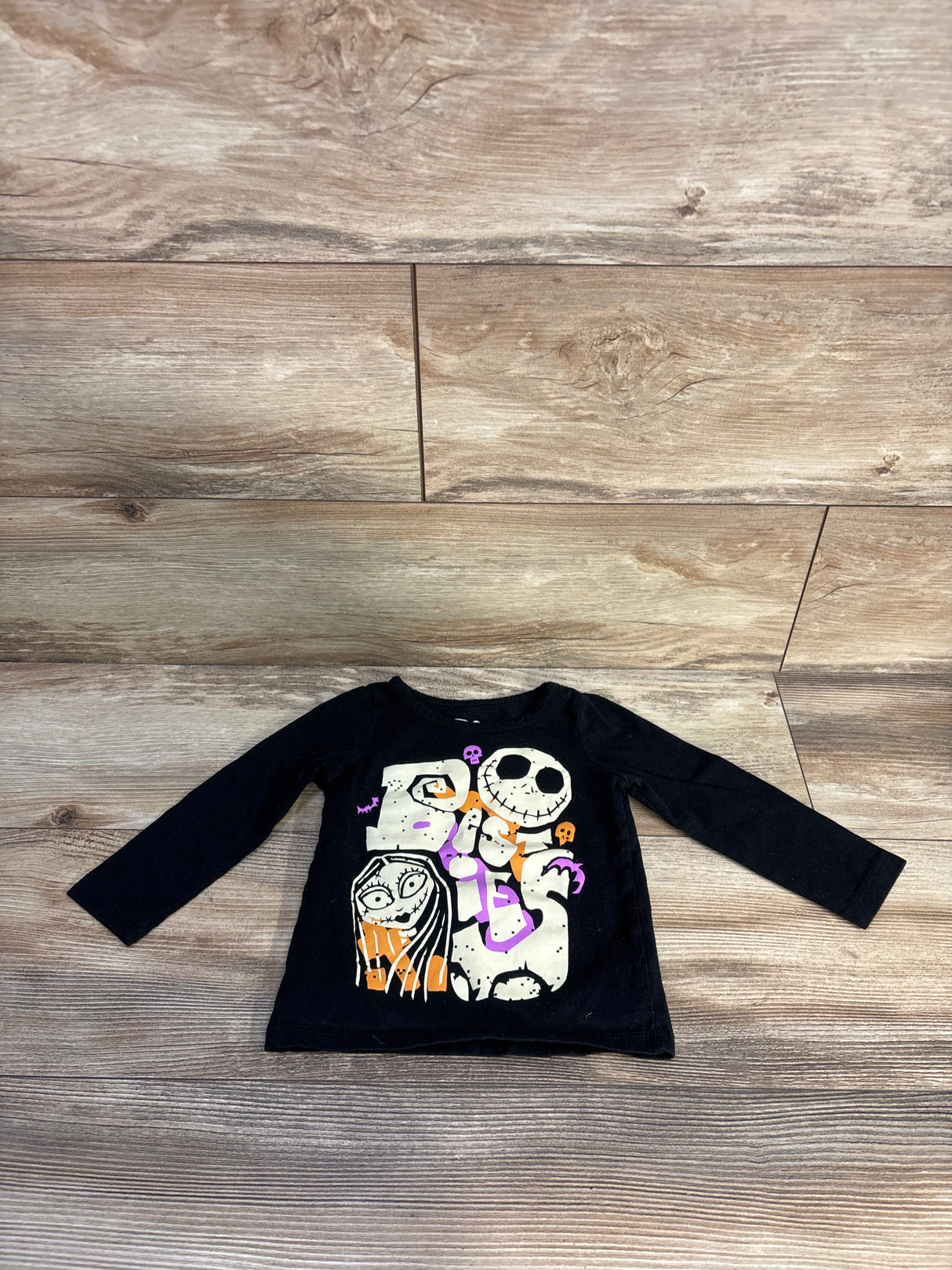 Disney The Nightmare Before Christmas Besties Shirt Black sz 2T