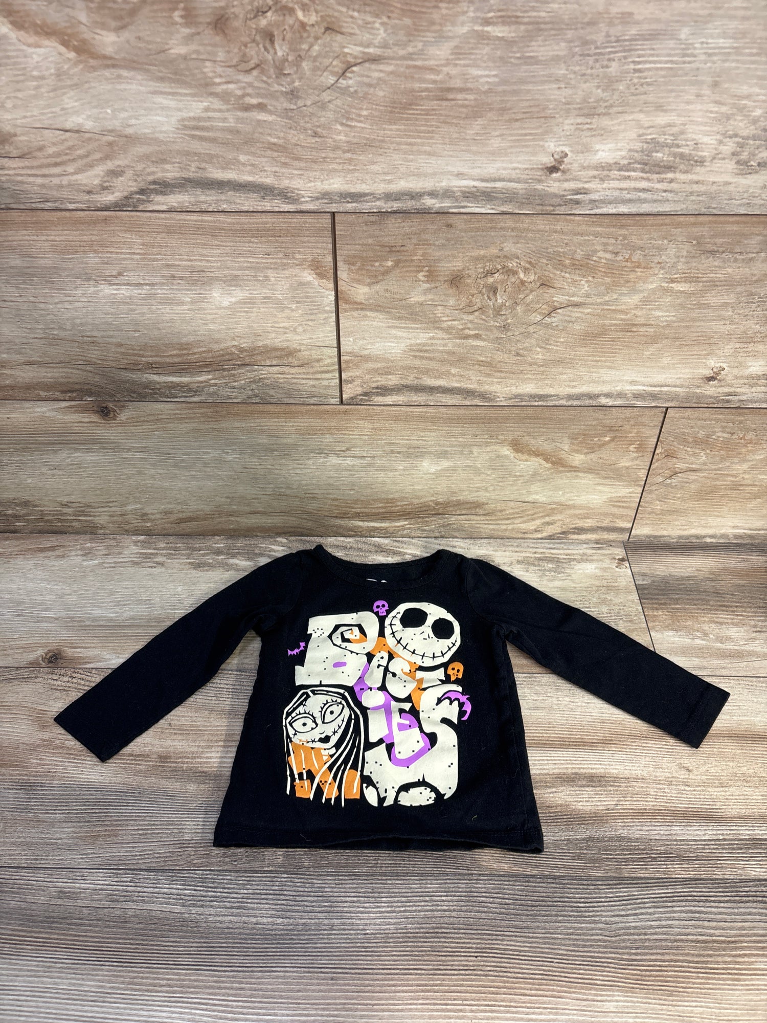 Disney The Nightmare Before Christmas Besties Shirt Black sz 2T