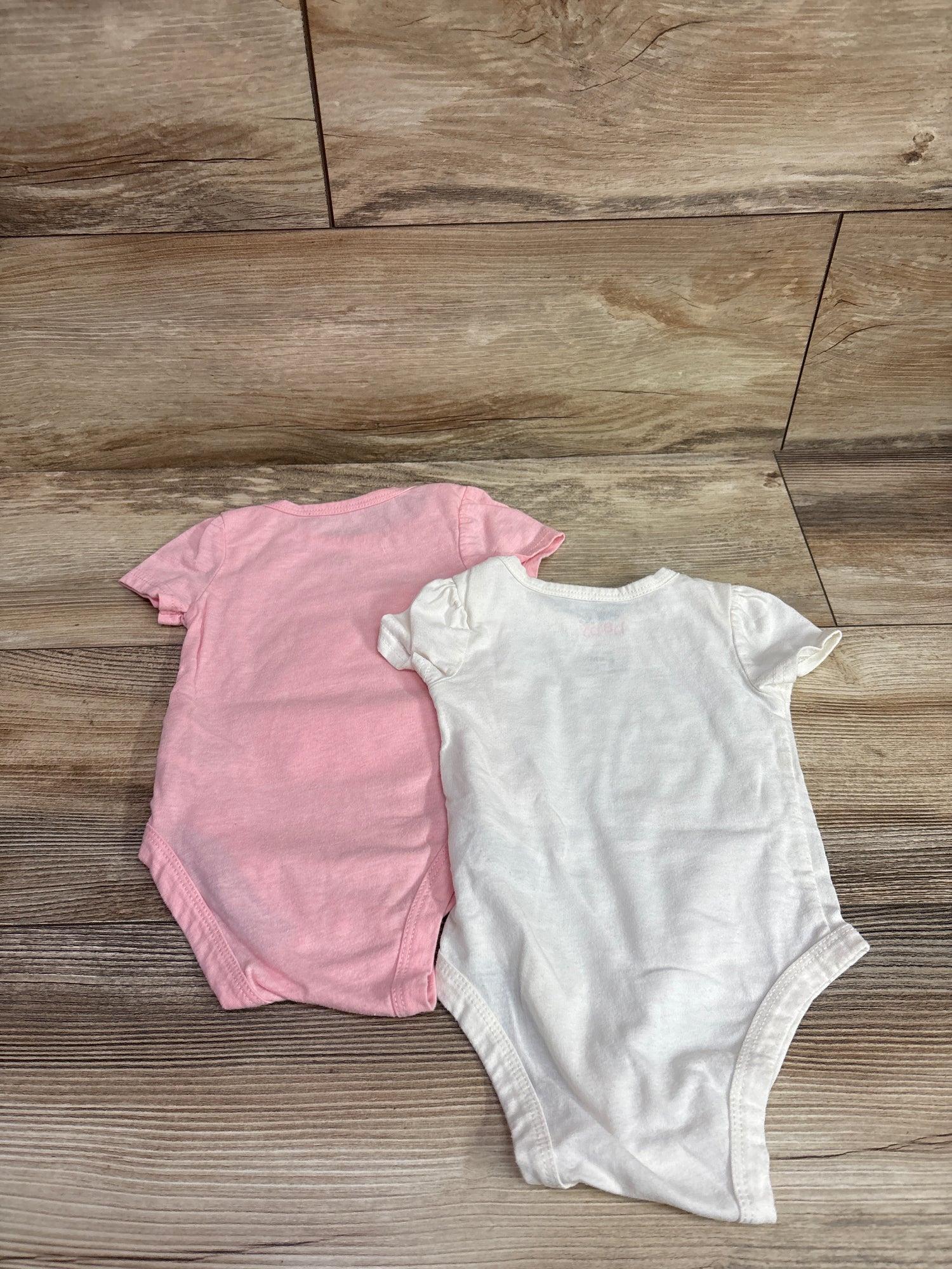 Disney Baby 2pk Princess Bodysuits Pink sz 6/9m