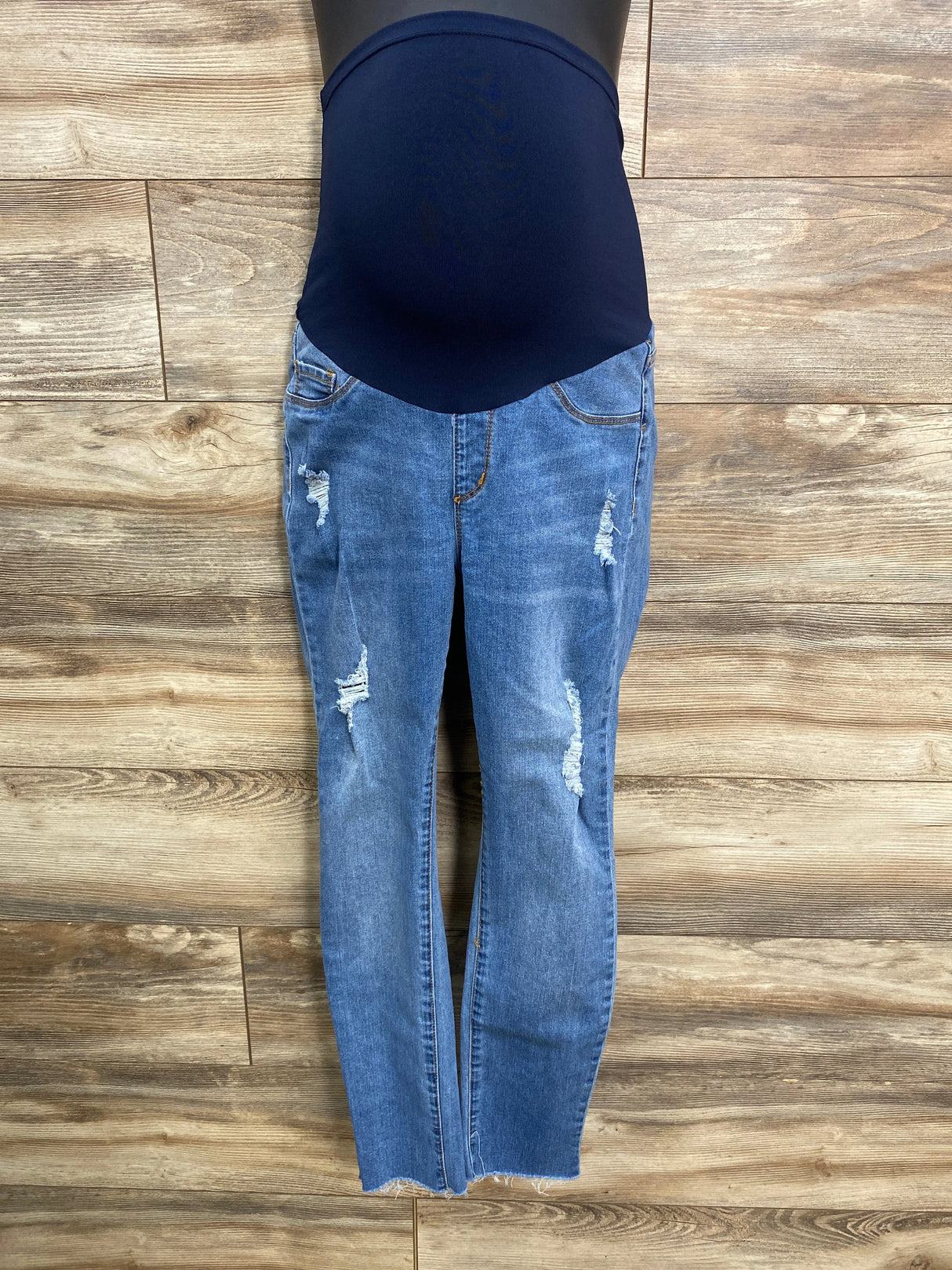 SONG Maternity Full Panel Jeans Blue sz Small