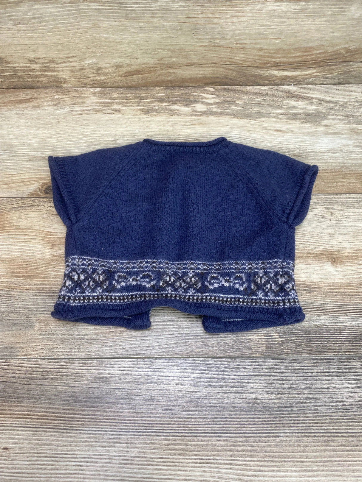 Jacadi Short Sleeve Navy Cardigan 12m