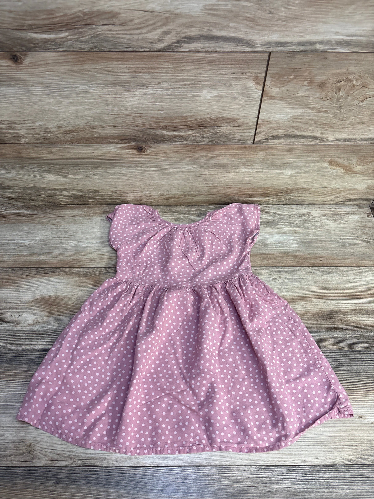 Cat & Jack Polka Dot Dress Pink sz 5T