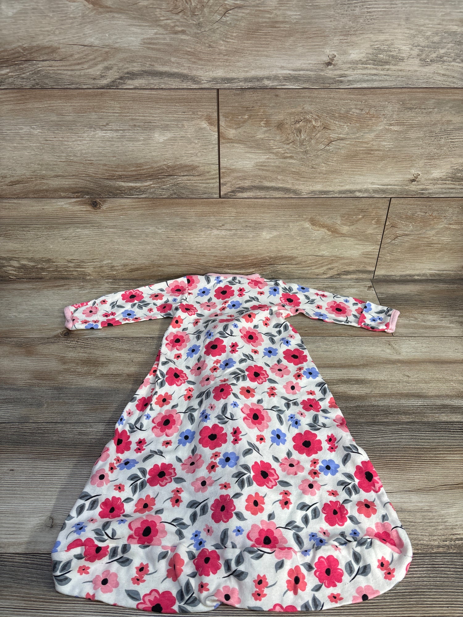 Touched By Nature Floral Sleep Sack Ivory sz 3-9m
