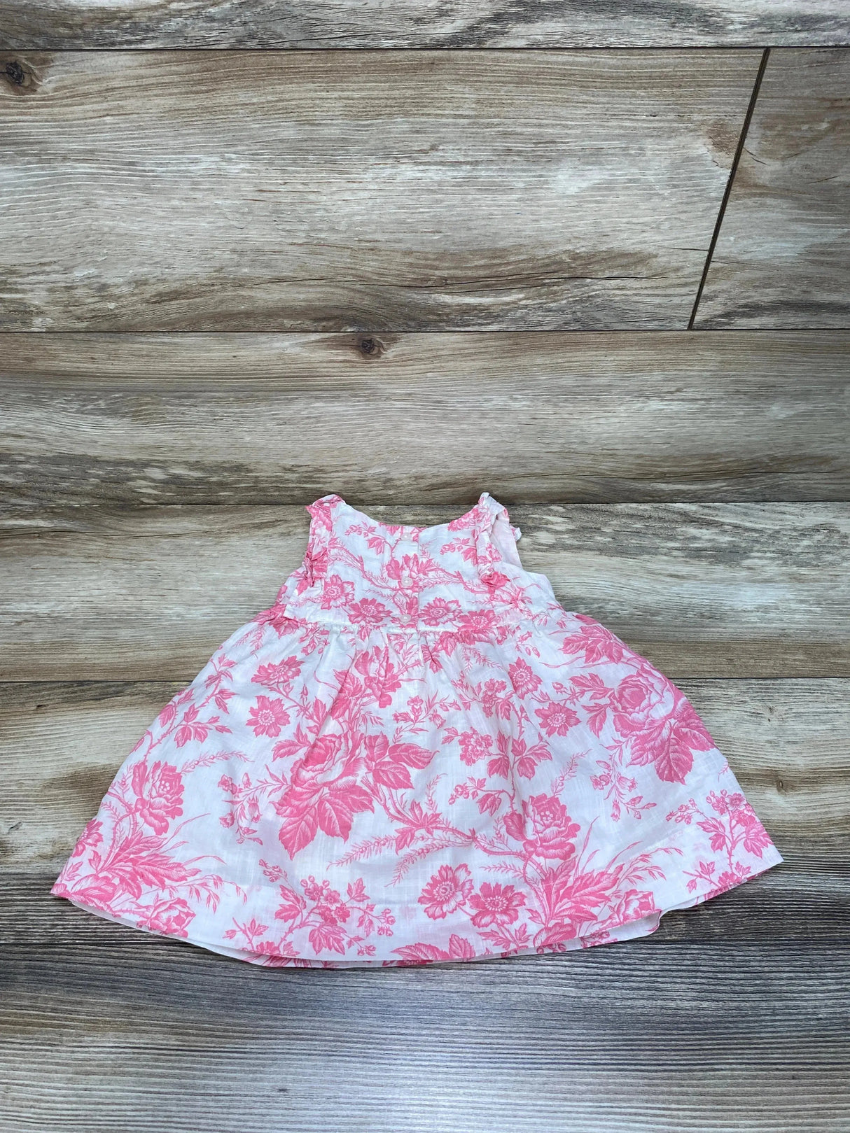 Baby Gap Floral Dress White sz 6-12m