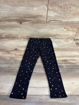 NEW Okie Dokie Black Star Fleece Lined Leggings sz 4T
