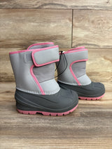 NEW Cat & Jack Lenny Winter Snow Boots Grey sz 6c