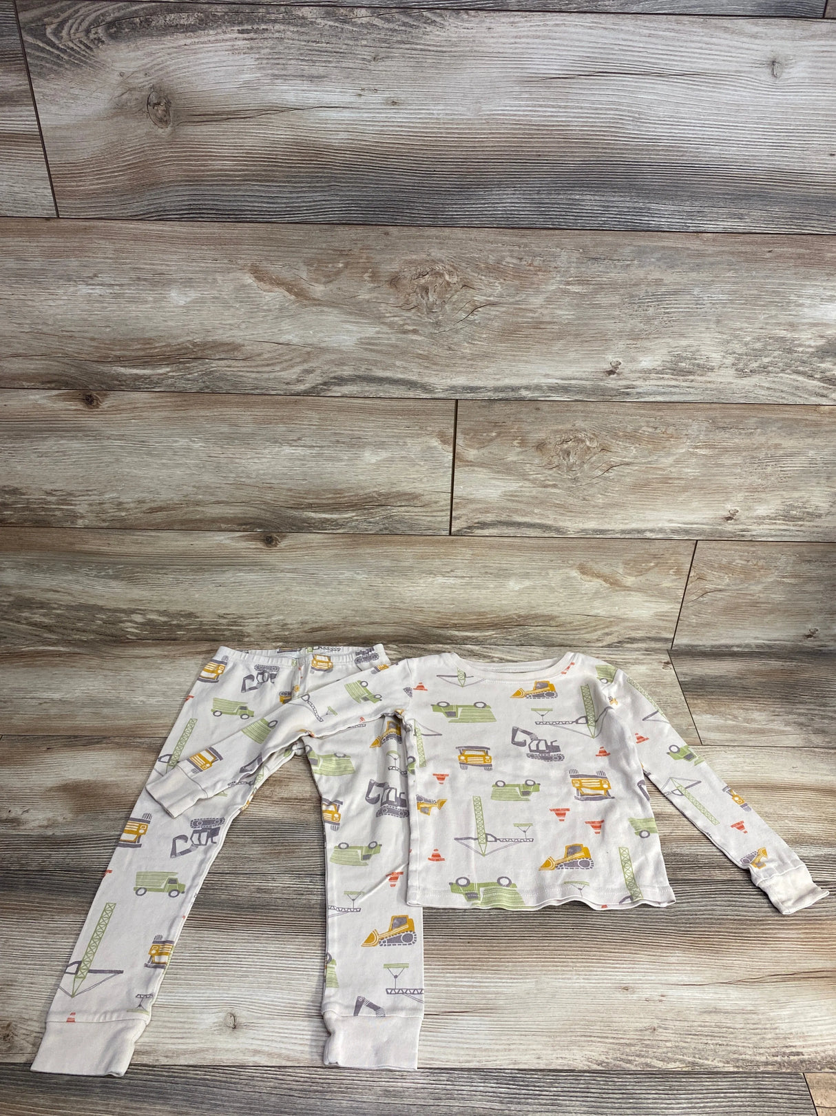 Carter's 2pc Construction Pajama Set sz 5T