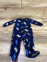Simple Joys Dinosaur Blanket Sleeper Blue sz 6-9m