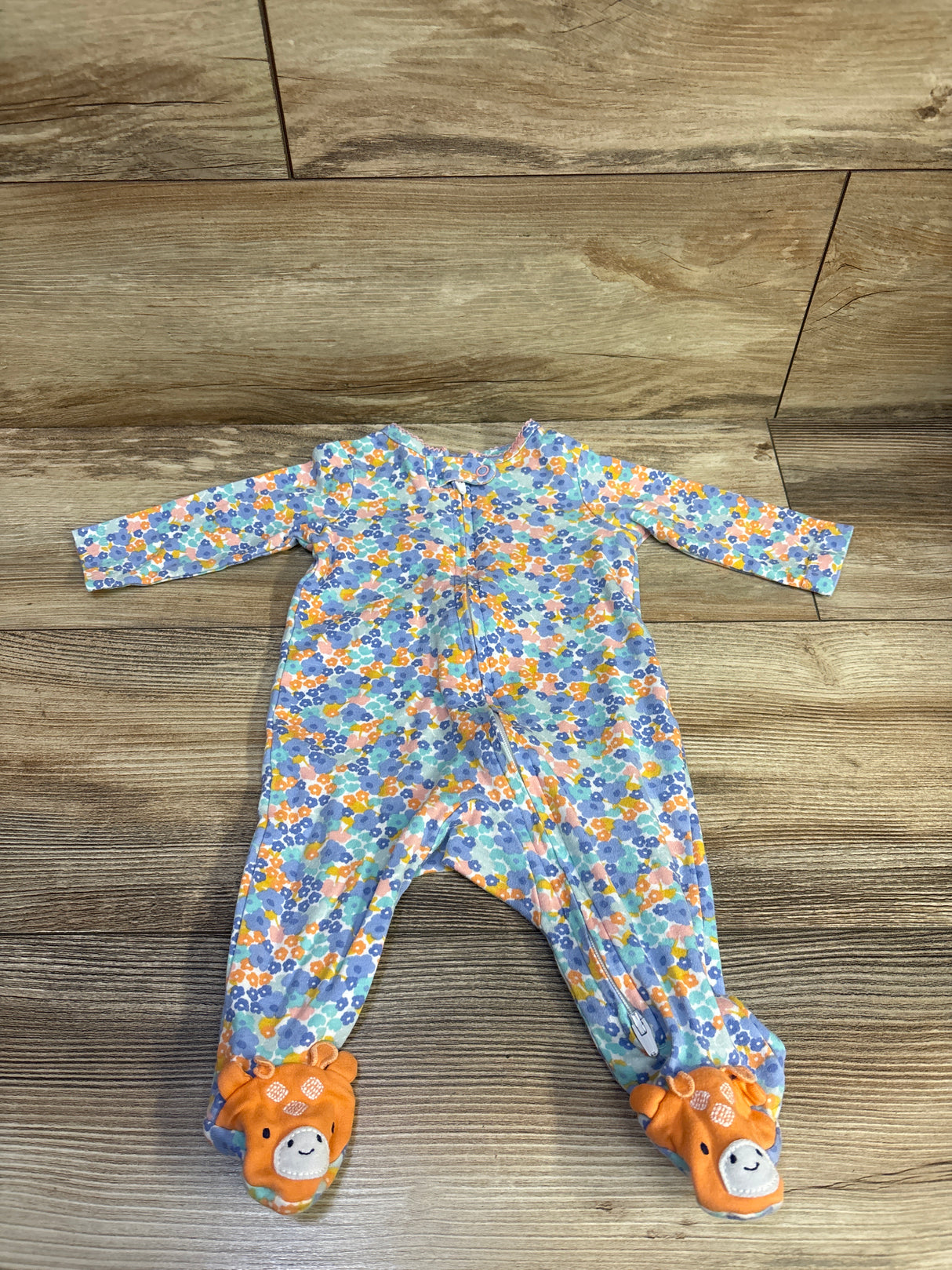 Just One You Floral Sleeper Blue sz 3m