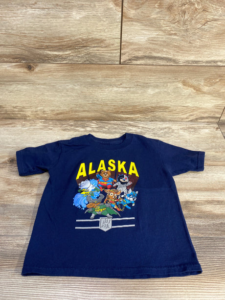 Alaska Graphic T-Shirt Navy sz 2T - Me n Mommy To Be