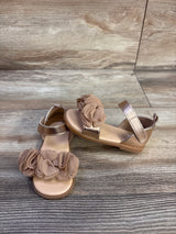 H&M Flower Sandals Bronze sz 5.5c