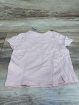 NEW Old Navy Short Sleeve Shirt Pink sz 12-18m