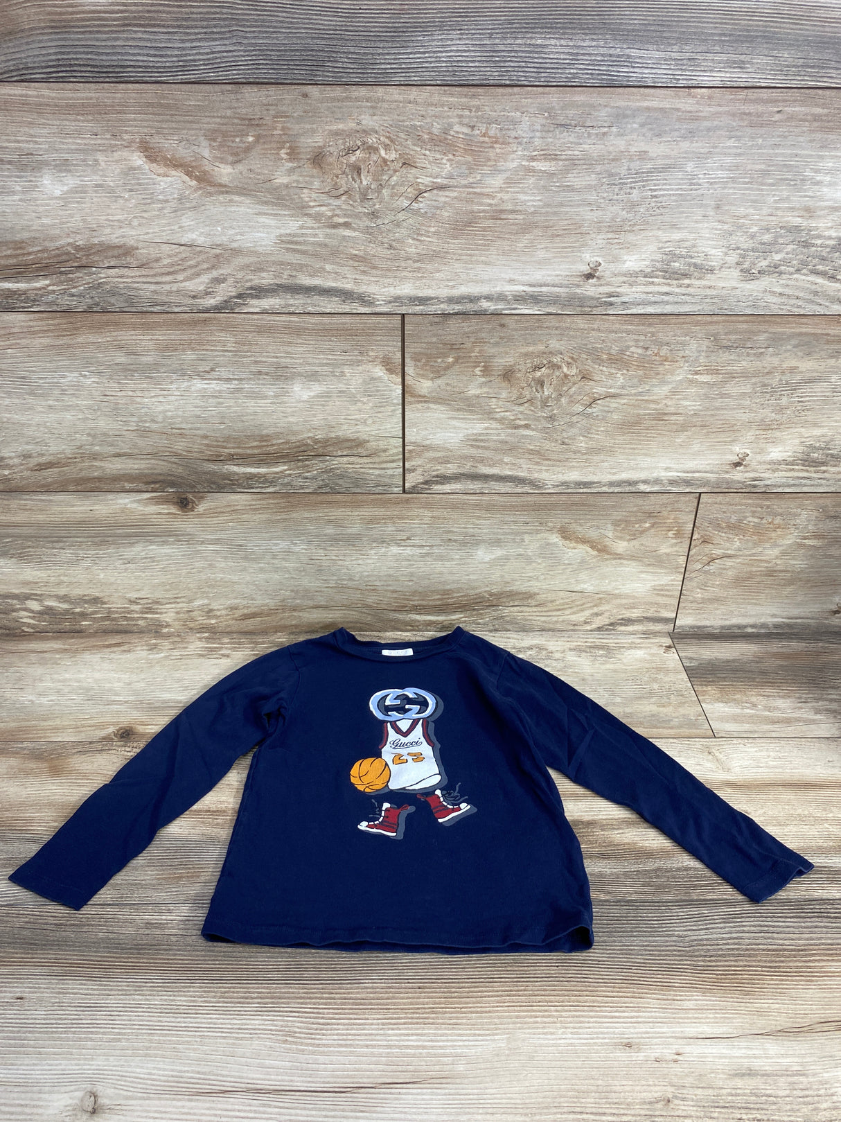 Gucci Long Sleeve Shirt Navy sz 4T