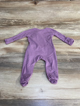 Bonsie Skin to Skin Babywear Footie Purple sz Newborn