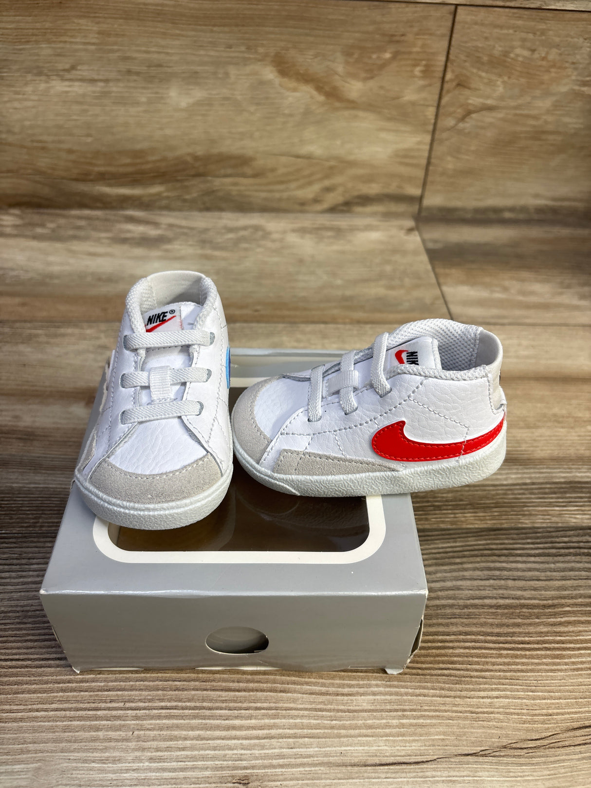Nike Blazer Mid CB 'White Habanero Red' Sneakers sz 3c